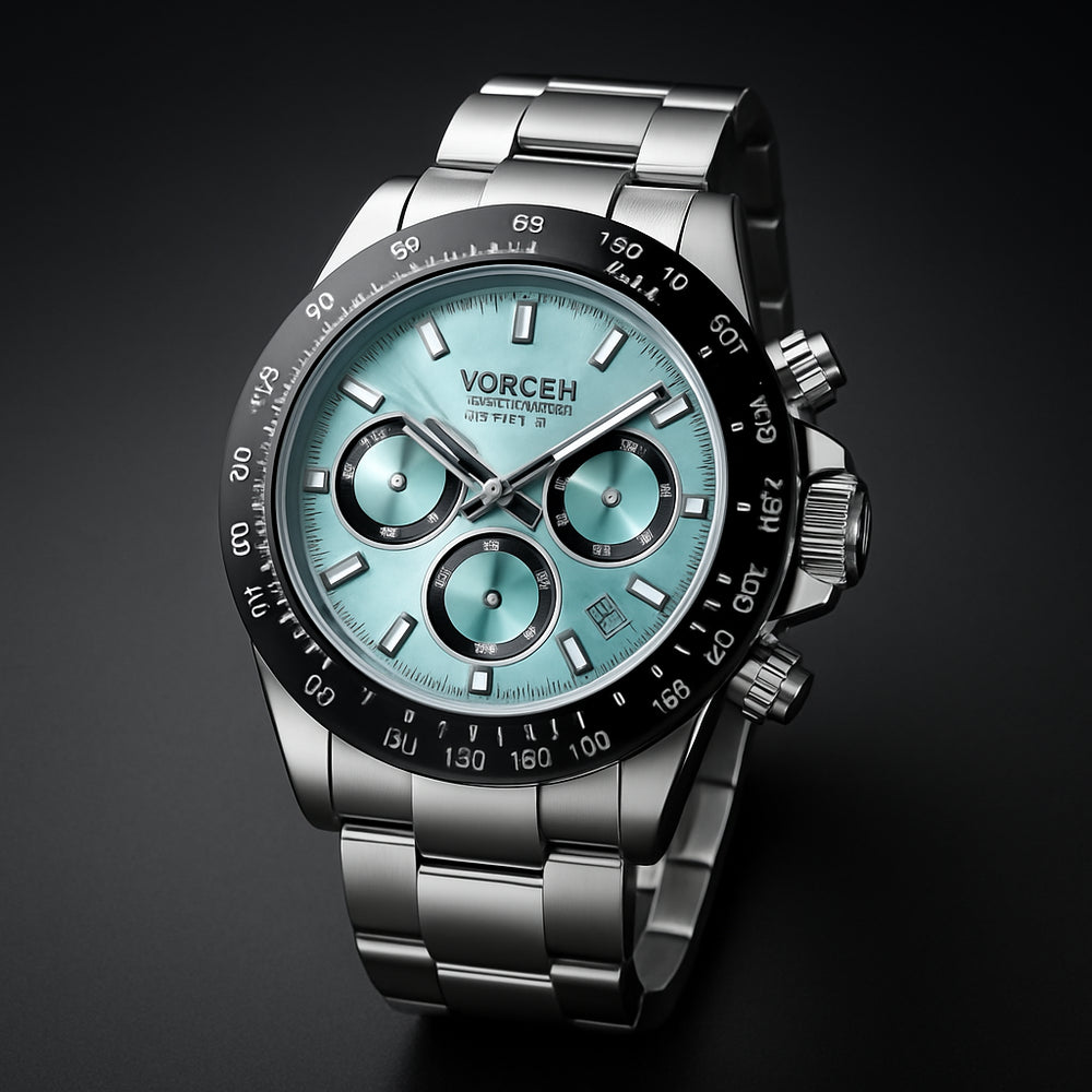 Men's Casual Quartz Calendar Pointer Watch